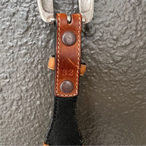Vintage Justin Womens Western Top Grain Cowhide Belt - Picture 9 of 10